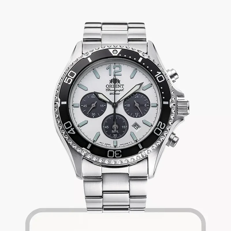 Orient Mako Solar Quartz Sports Men's Watch- RA-TX0203S